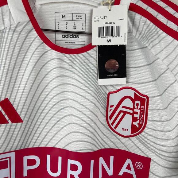 St. Louis City SC Marcel Hartel #17 Size M MLS Adidas Jersey - 24/25 Kit - NWT - Picture 6 of 6